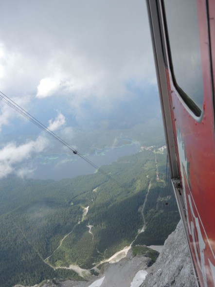 Kolejka linowa na Zugspitze
